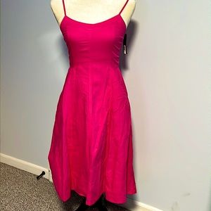 Banana Republic Linen Midi A-line Dress